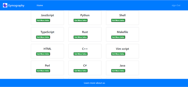Trending Repositories web Application